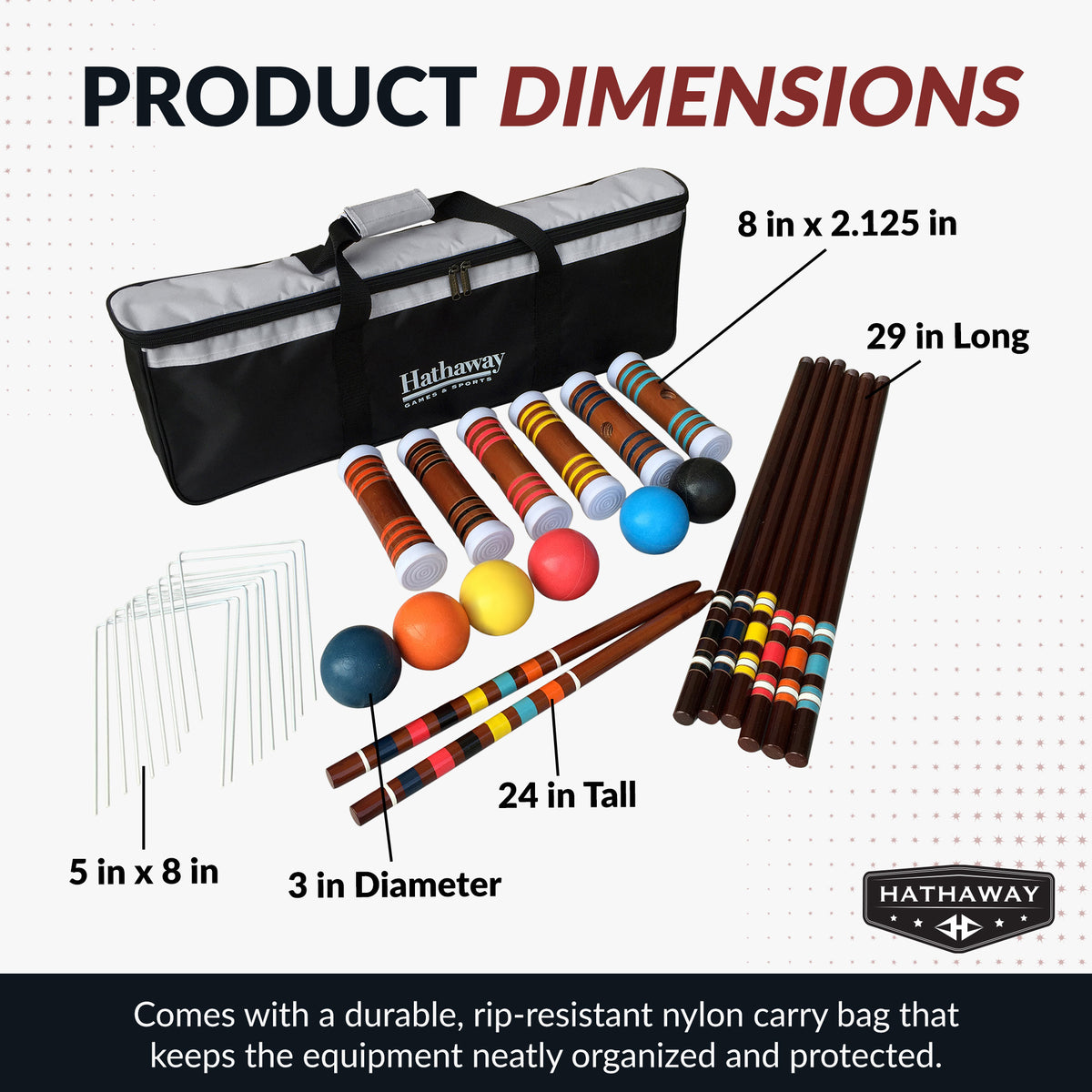 Croquet 6-Player Set
