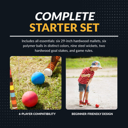Croquet 6-Player Set