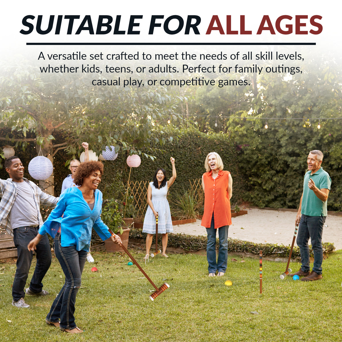Croquet 6-Player Set