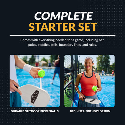 Deluxe Pickleball Game Set