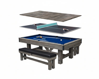 Logan 7' Pool Table Combo Set