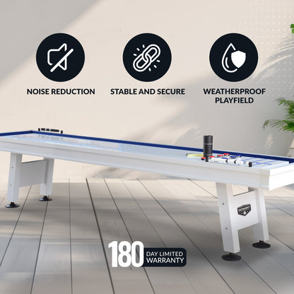Crestline 12' Outdoor Shuffleboard Table