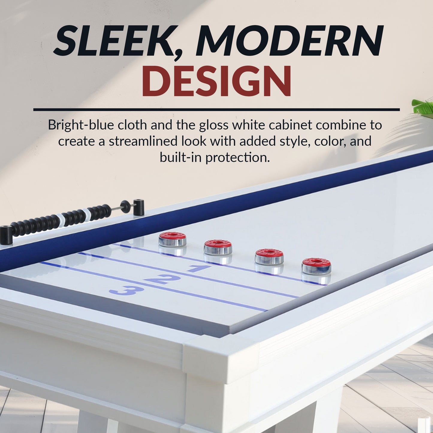 Crestline 12' Outdoor Shuffleboard Table