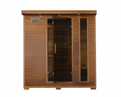 Klondike 4-Person Cedar Infrared Sauna