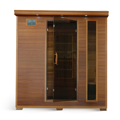 Klondike 4-Person Cedar Infrared Sauna