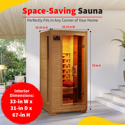 Buena Vista 1-2 Person Infrared Sauna