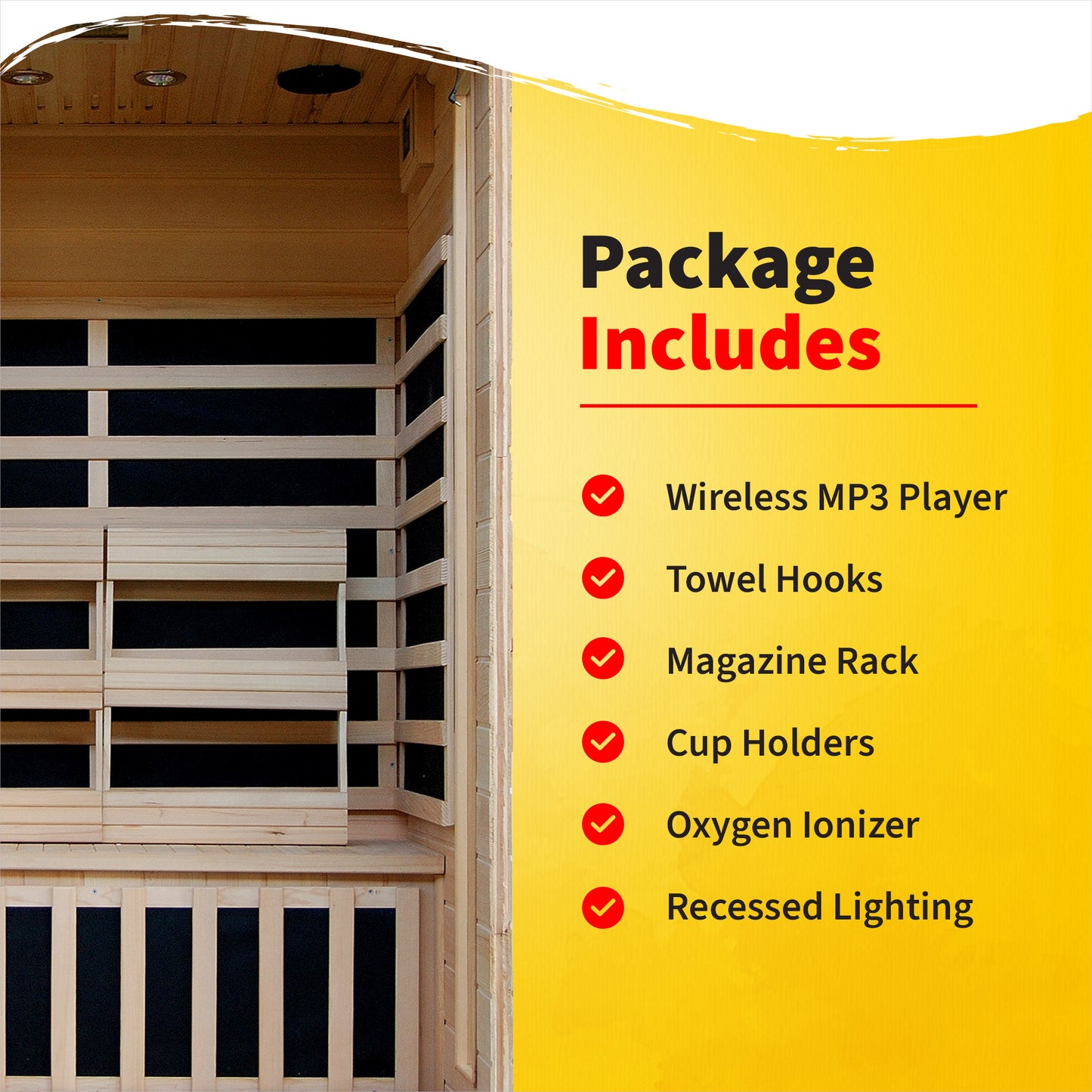 Coronado 2-Person Deluxe Infrared Sauna