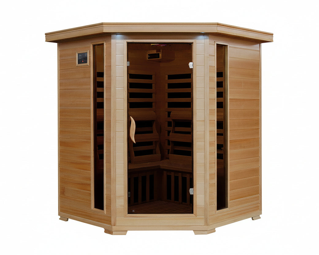 Tucson 4-Person Corner Infrared Sauna