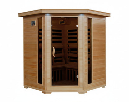 Tucson 4-Person Corner Infrared Sauna