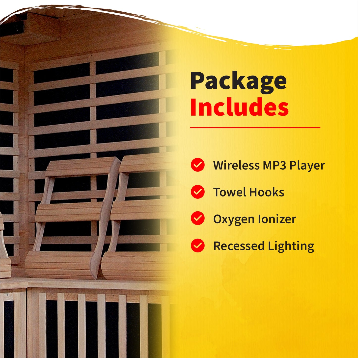 Tucson 4-Person Corner Infrared Sauna