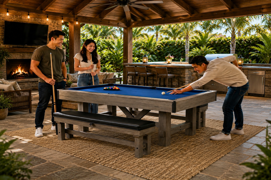 Logan 7' Pool Table Combo Set