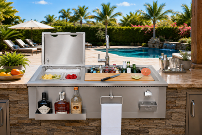 30" Built-In Cocktail Station