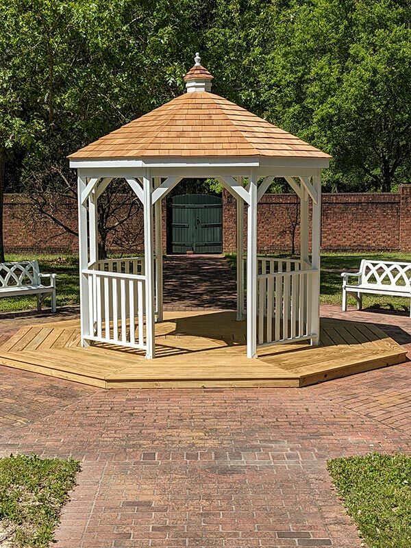The White Vinyl Gazebo