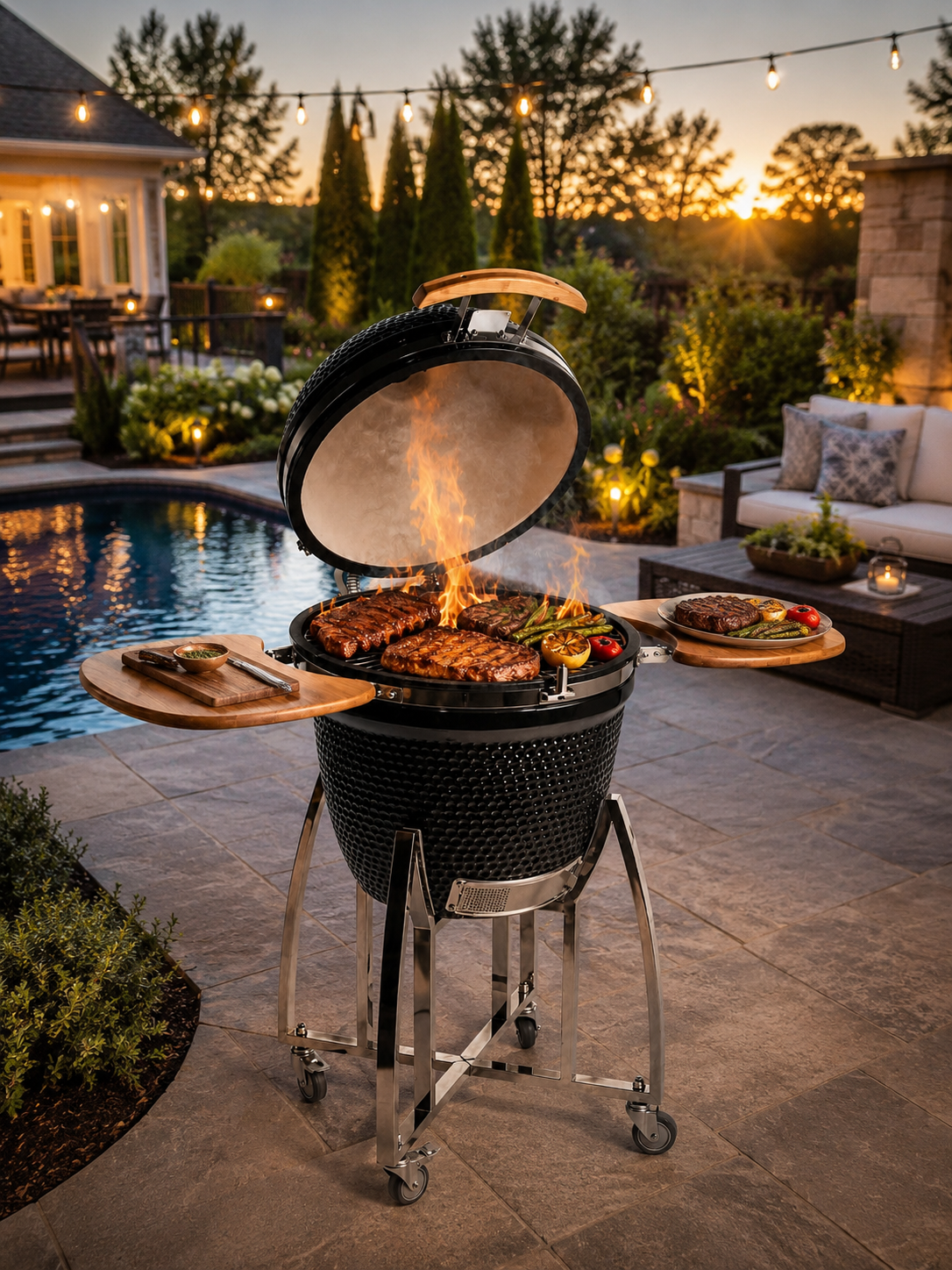KoKoMo Kamado Ceramic Grill