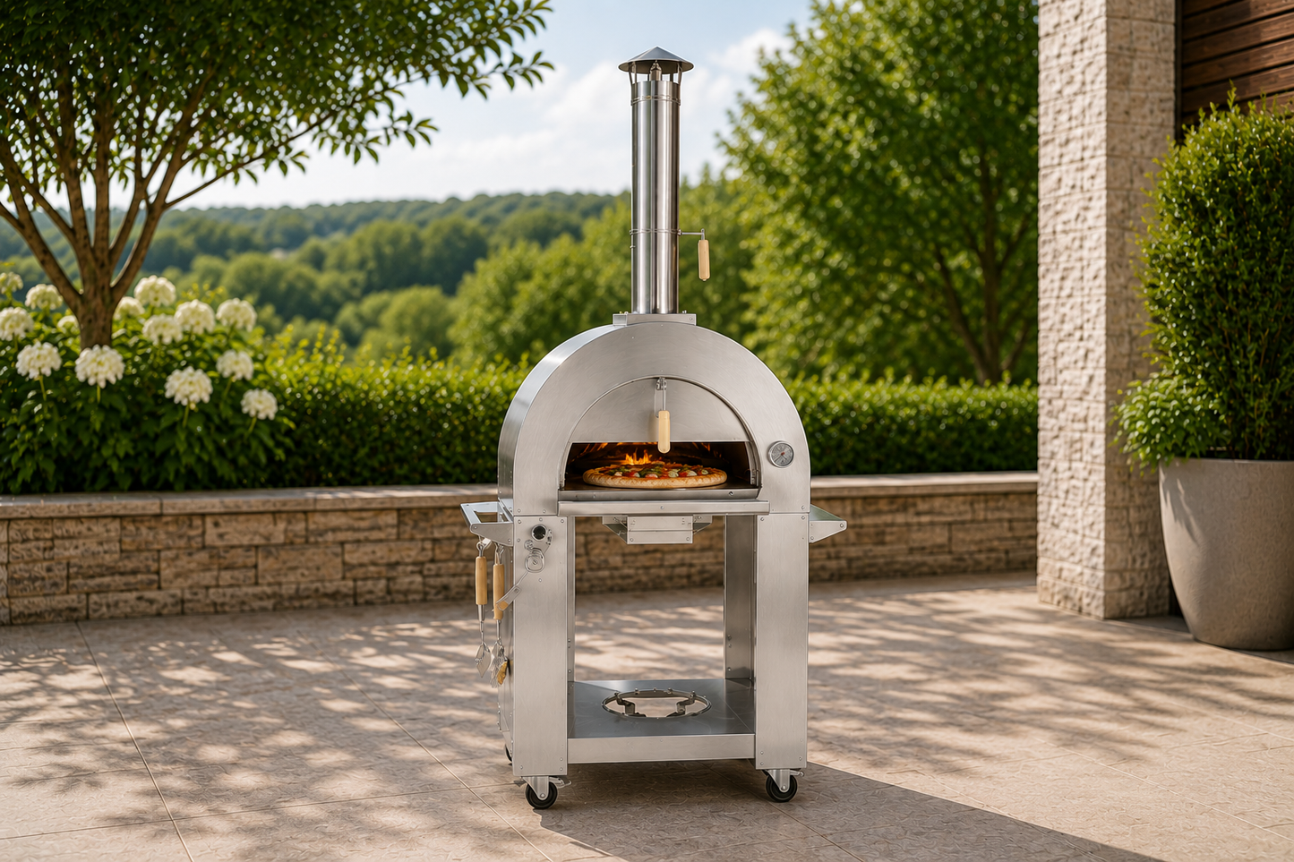 Kokomo 32" Dual Fuel Pizza Oven