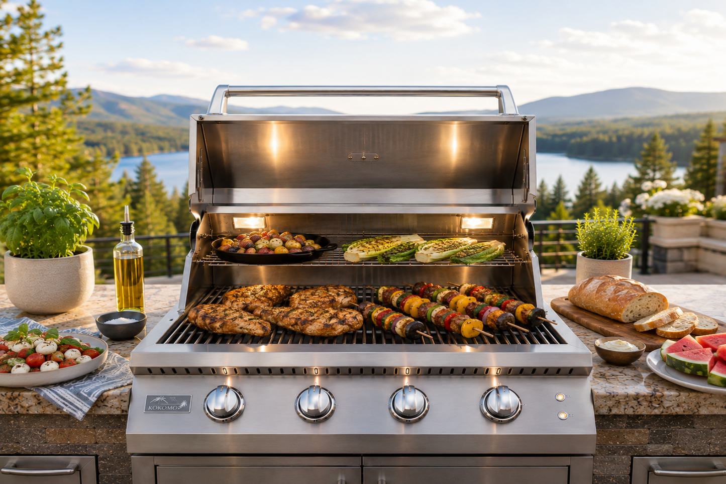 Kokomo 32" Elite Built-In Gas Grill (4 Burner)