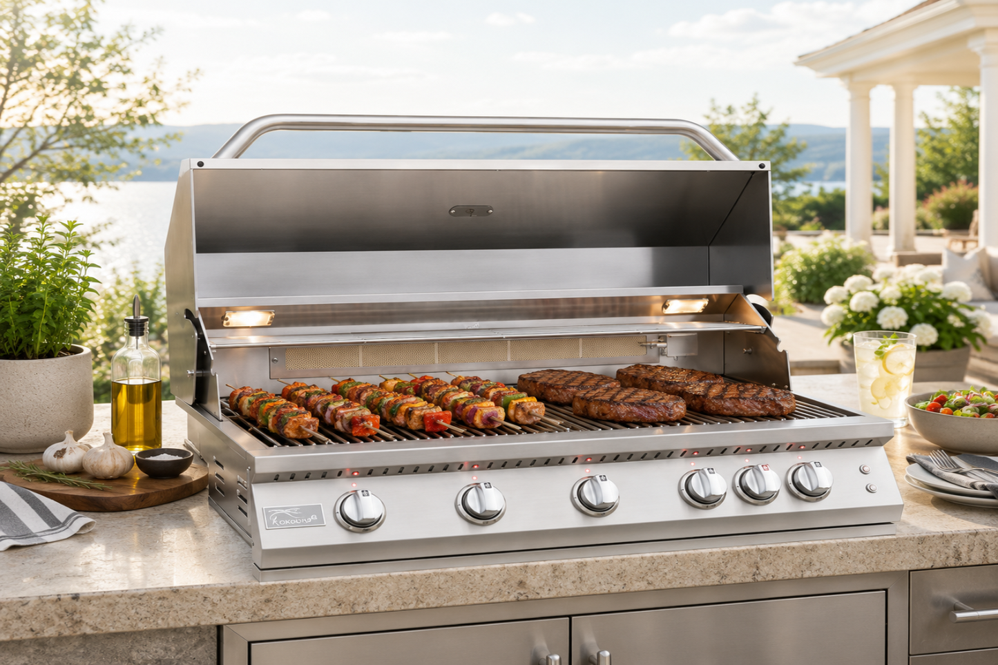 Kokomo 40” Professional Built in Gas Grill