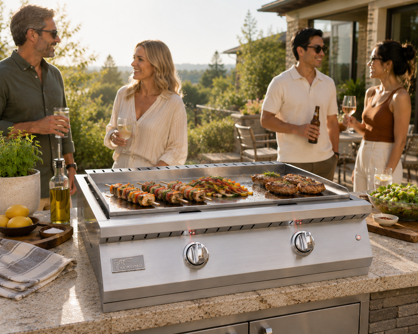 KoKoMo 30" Professional Griddle