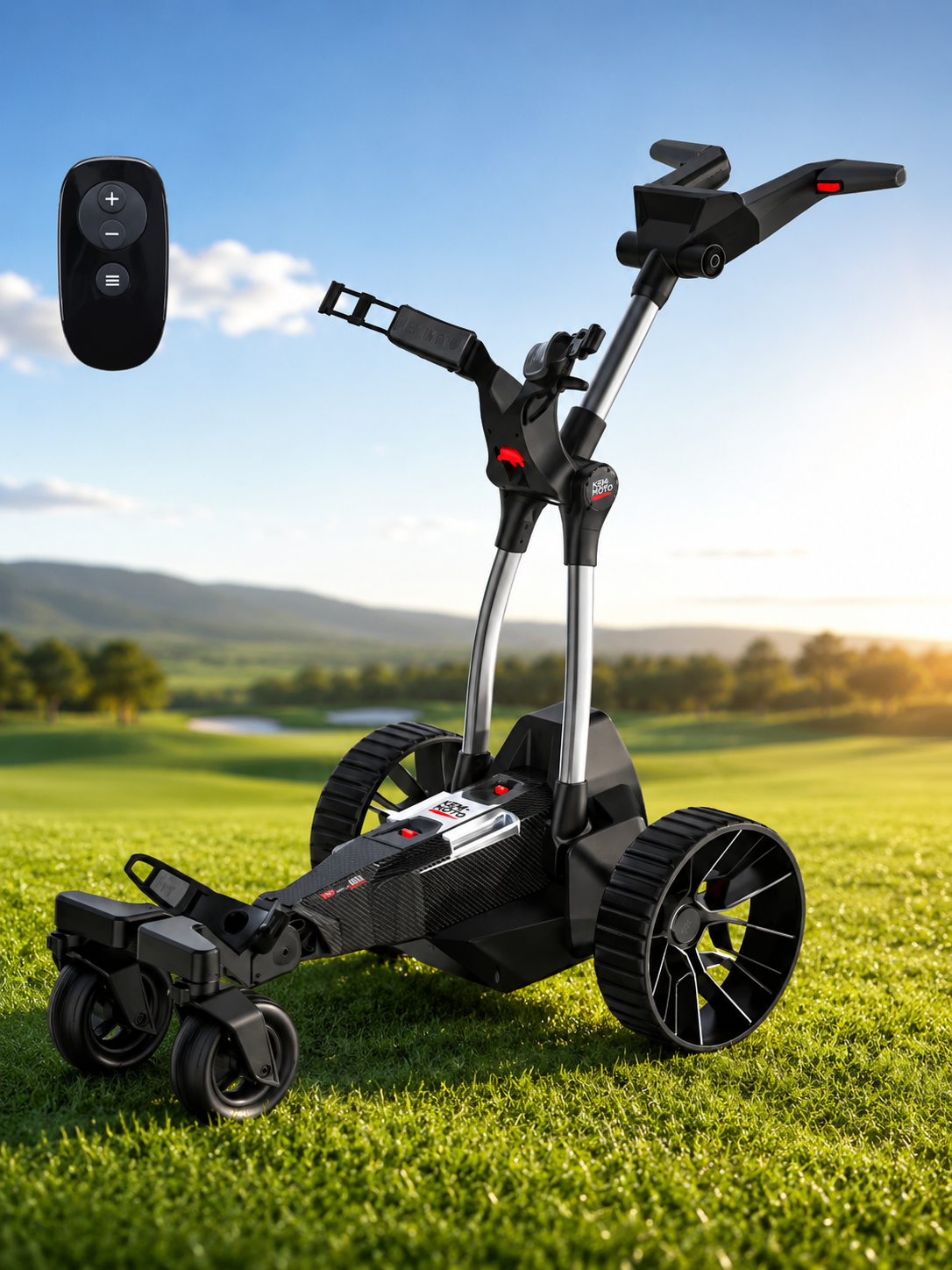 KEMIMOTO ApexR Electric Golf Push Cart