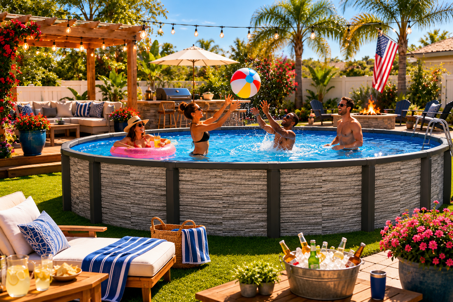 Blue Wave Affinity 30' Round Pool