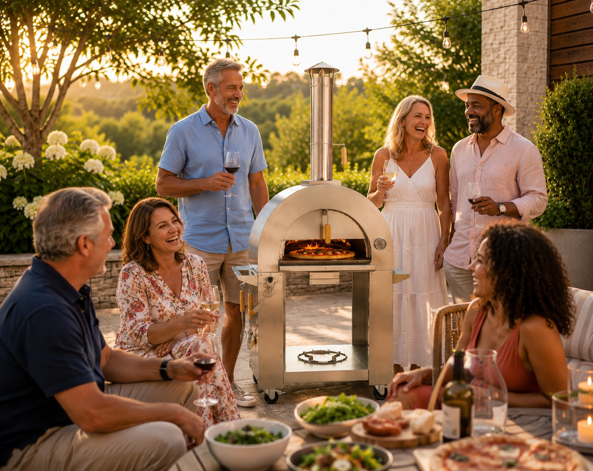 Kokomo 32" Dual Fuel Pizza Oven