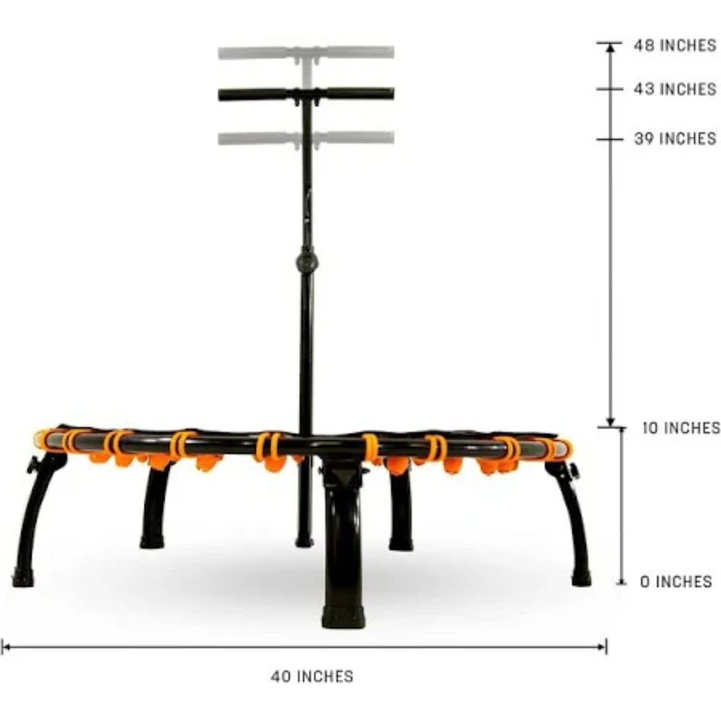 Darchen ProBounce Mini Fitness Trampoline with Handlebar