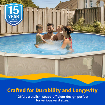 Blue Wave Belize 15' Round Pool