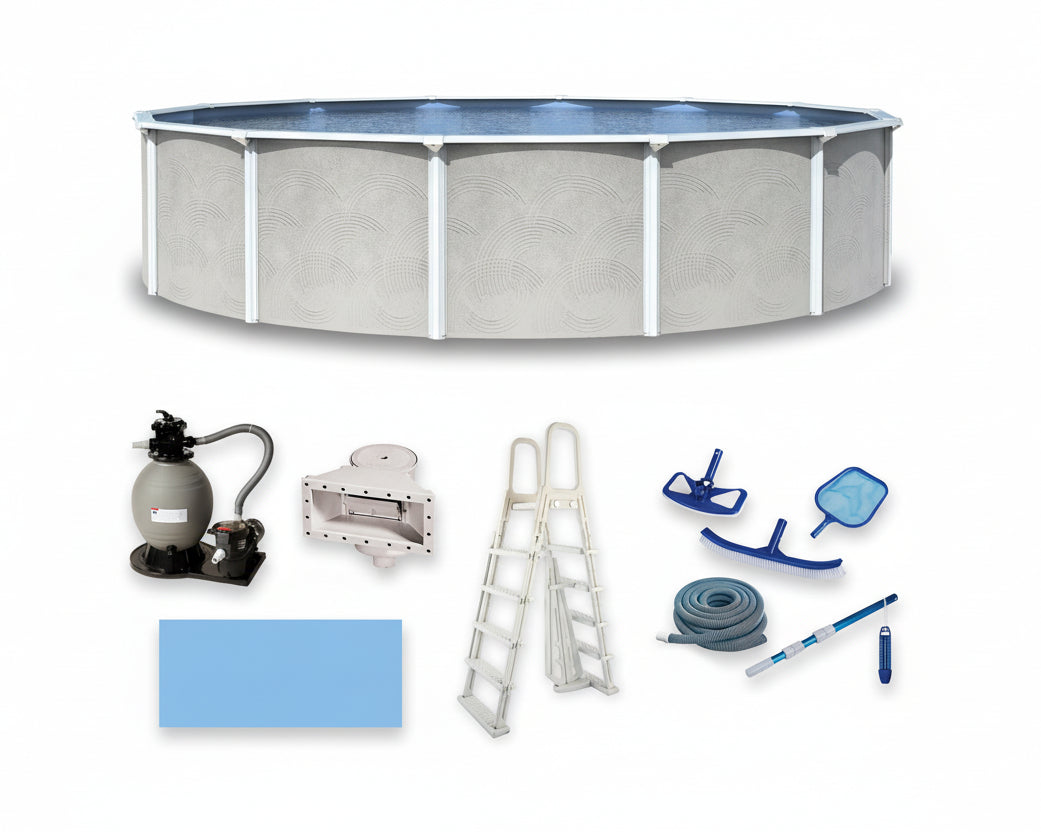 Blue Wave Belize 24' Round Pool