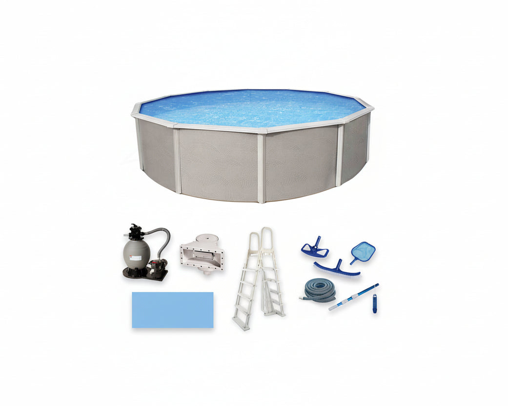 Blue Wave Belize 18' Round Pool