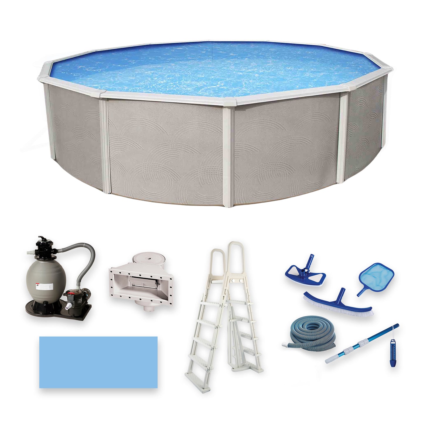 Blue Wave Belize 24' Round Pool