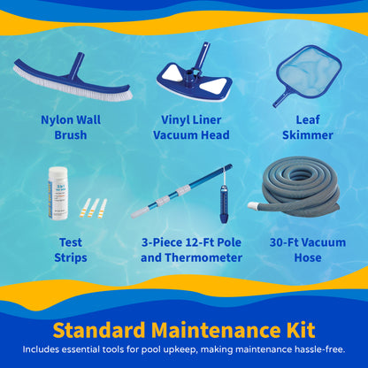 Blue Wave Belize 27' Round Pool