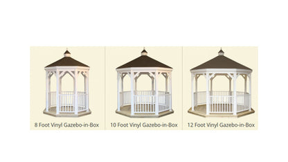 The White Vinyl Gazebo