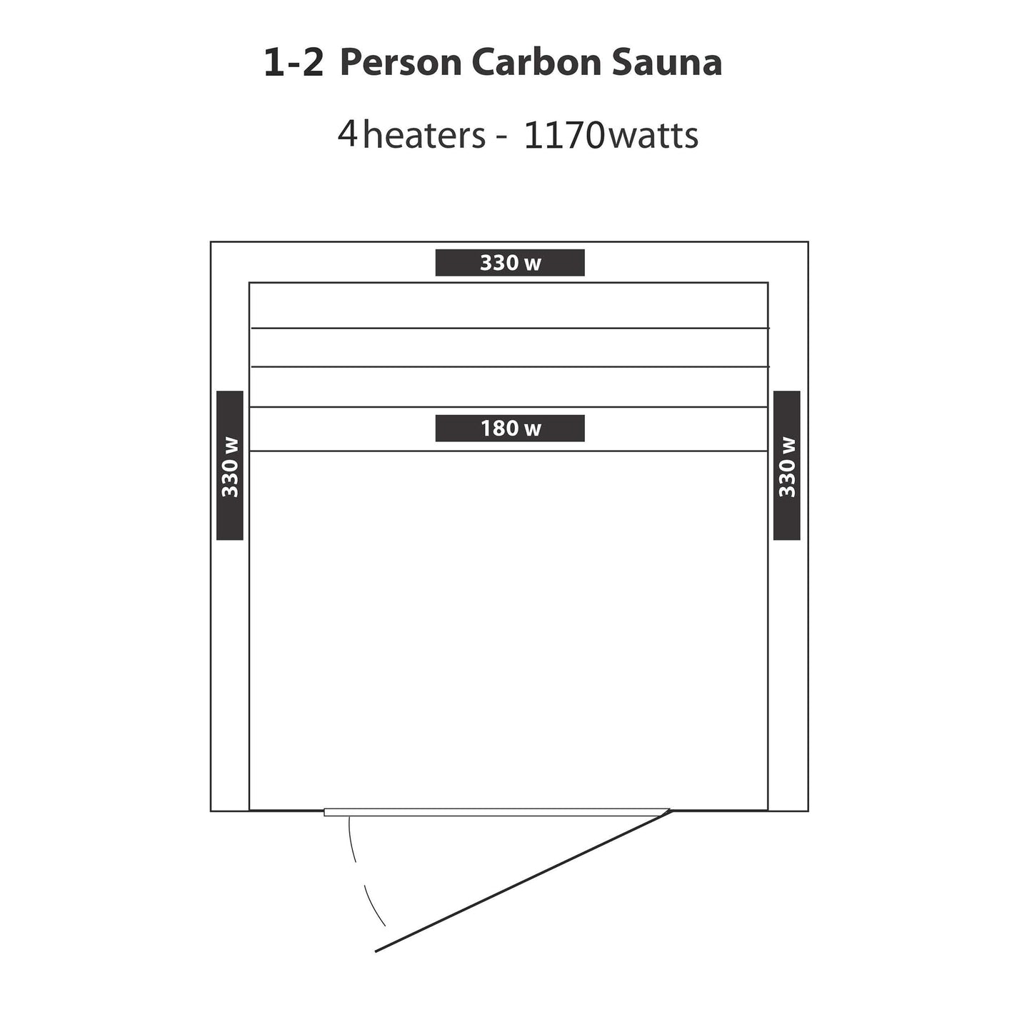 Buena Vista 1-2 Person Infrared Sauna