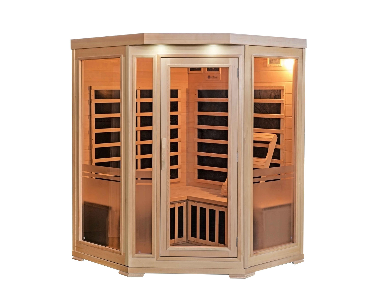 Sonoma 3-Person Infrared Corner Sauna