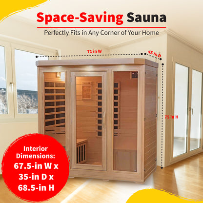Sonoma 4-Person Infrared Sauna