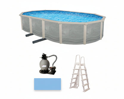Blue Wave Trinity 18' x 33' Oval Pool