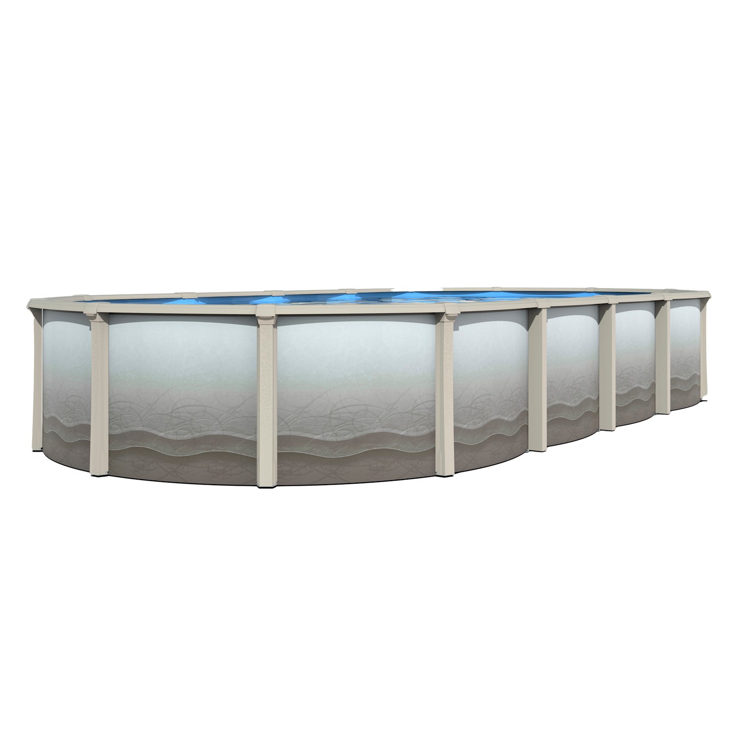 Blue Wave Trinity 15' x 30' Oval Pool