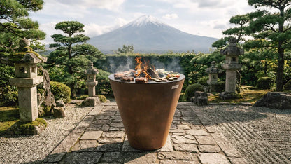 Flat-Top Charcoal Grill & Fire Bowl