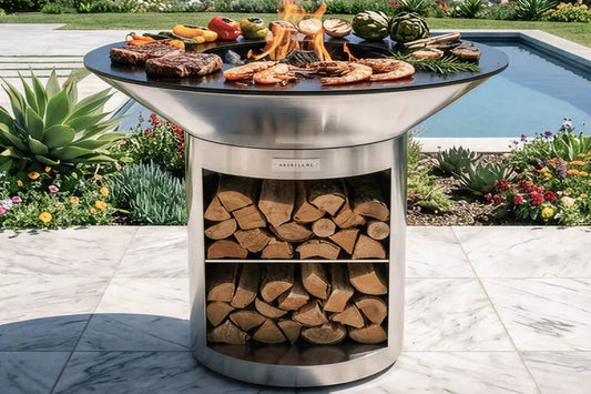 Arteflame 40″ Platinum Grill - Storage Base