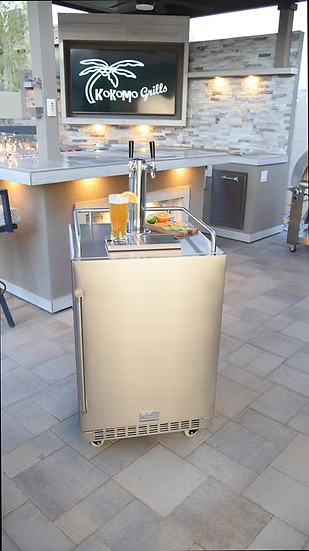 Luxury Outdoor Kegerator